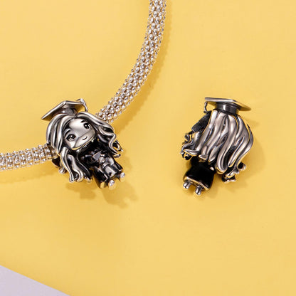 Girl Graduation Charm