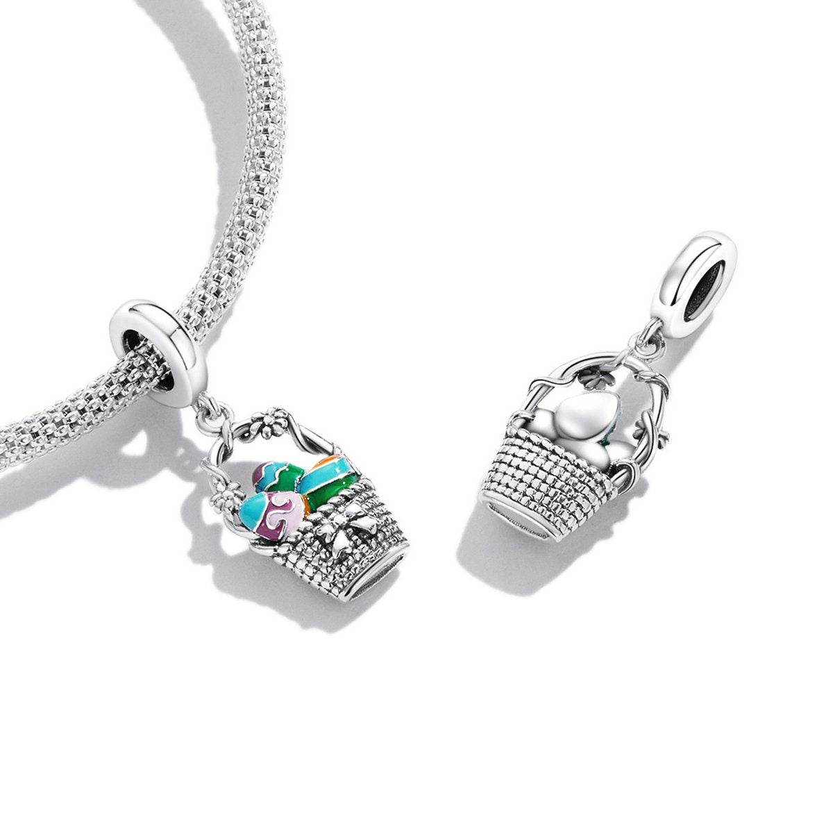 Rabbit Easter Egg Charm