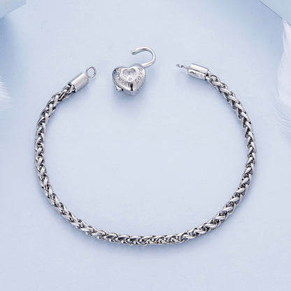 Heart Lock Basic Bracelet