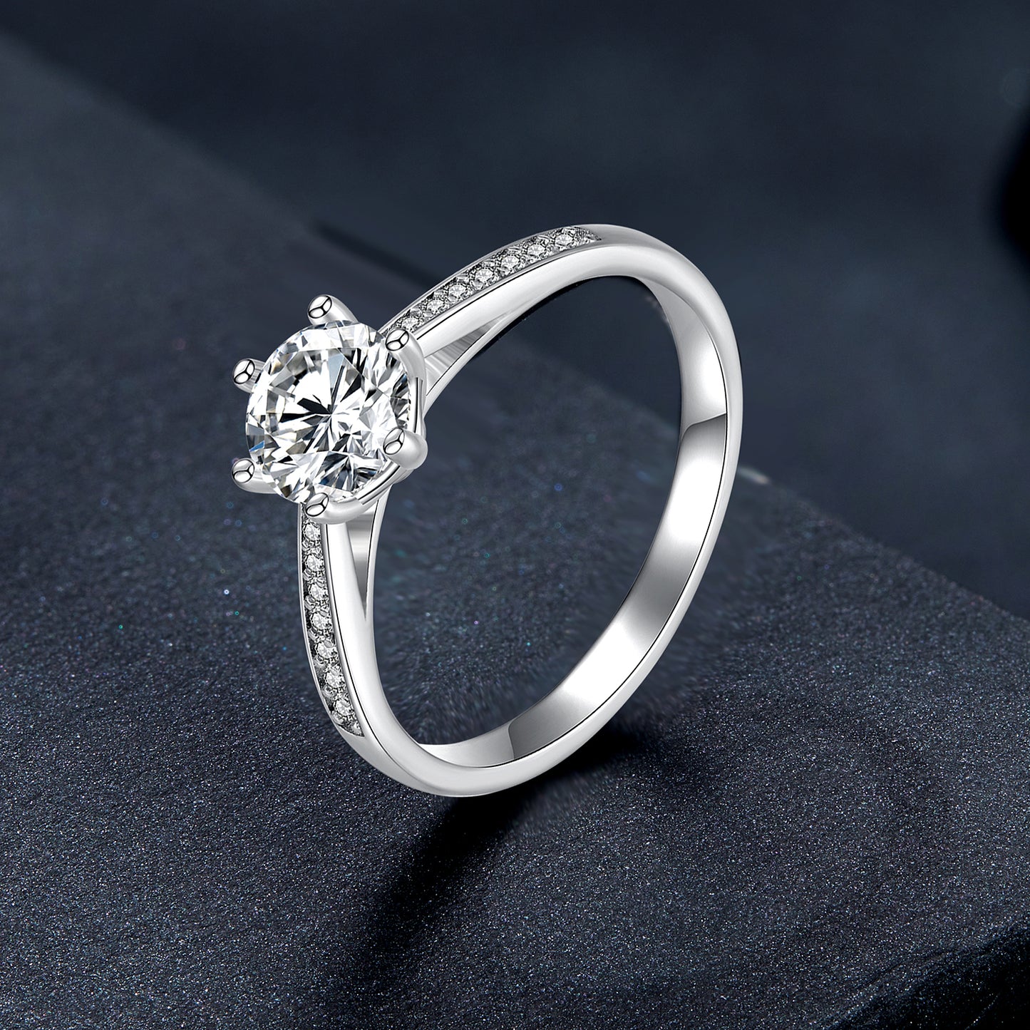 Dazzling Moissanite Ring