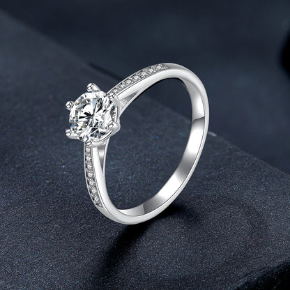 Dazzling Moissanite Ring