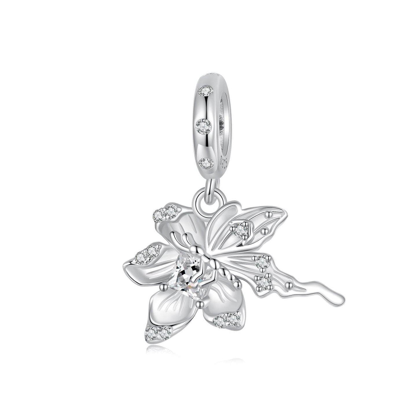 Dreamy Butterfly Pendant Charm