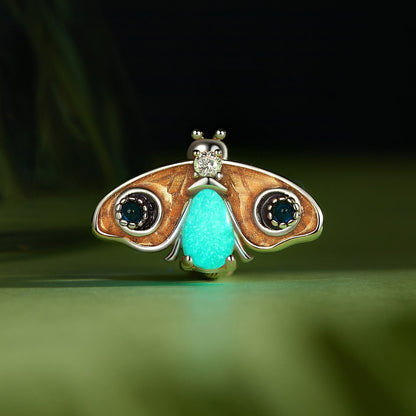 Luminous Rainbow Butterflies Charm