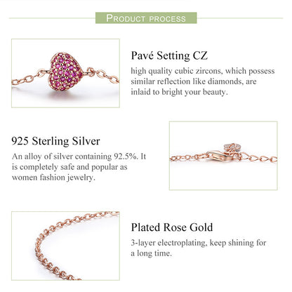 Graceful Heart Bracelet