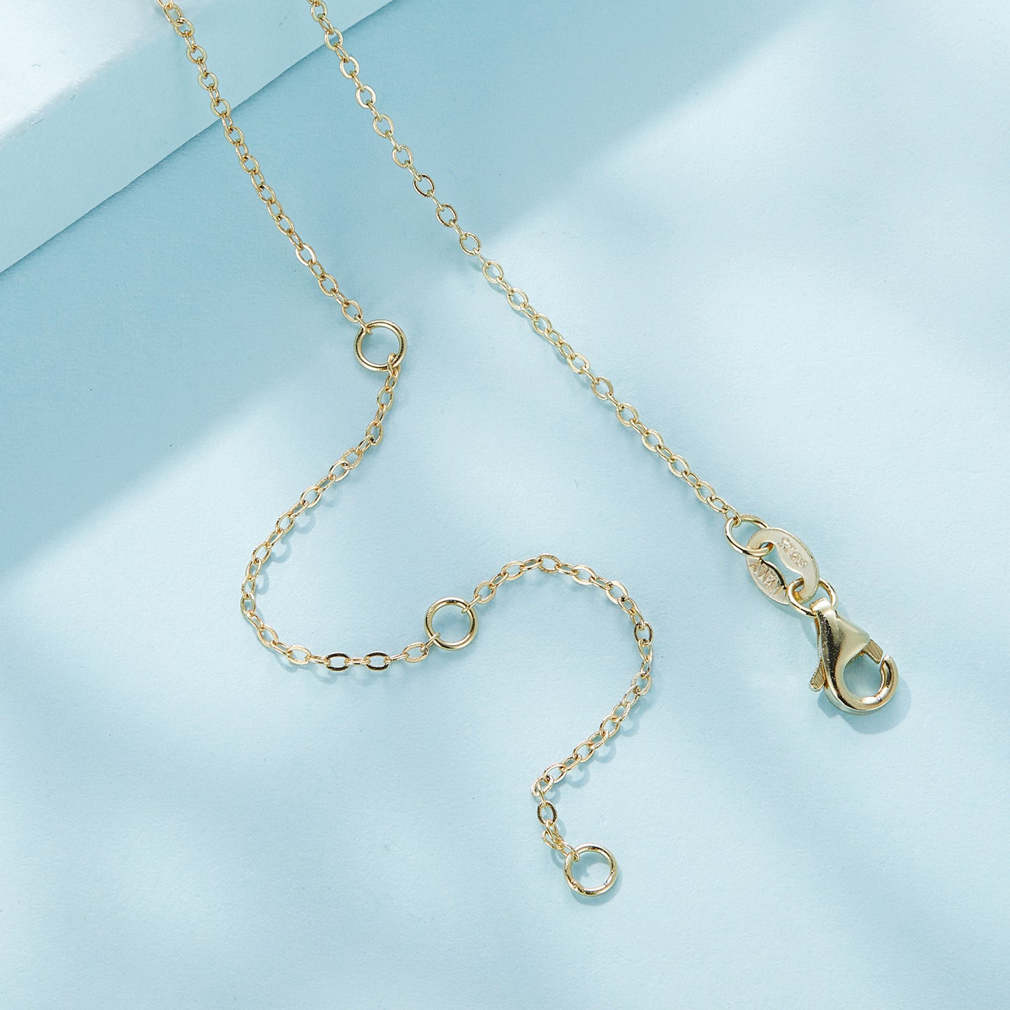 Interlocked Hearts Sterling Silver Necklace