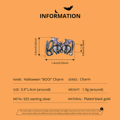 Halloween BOO Charm
