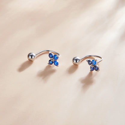Four-Petal Earrings