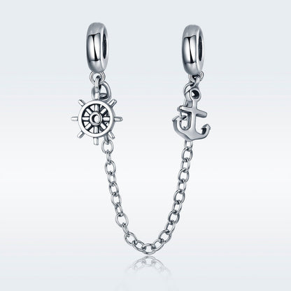 Oceangoing Voyage Safety Chain Charm