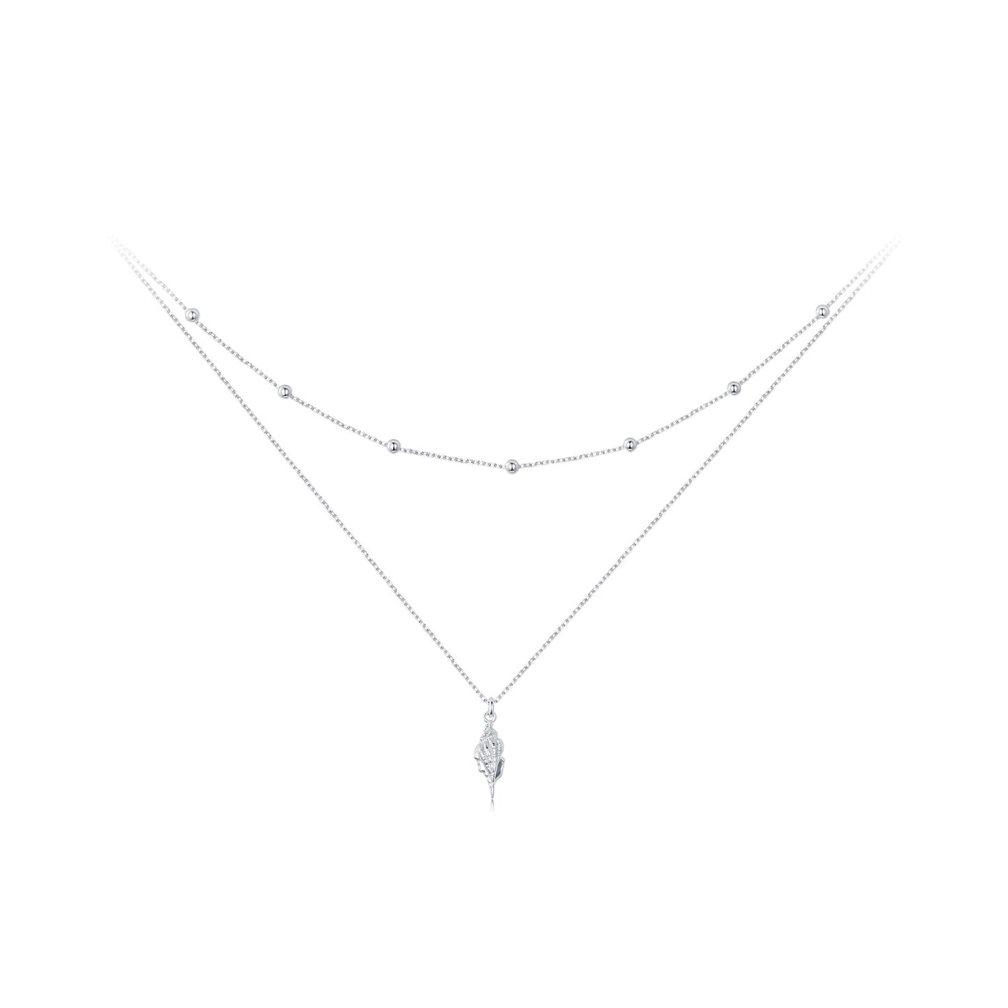 Seashell Charm Necklace