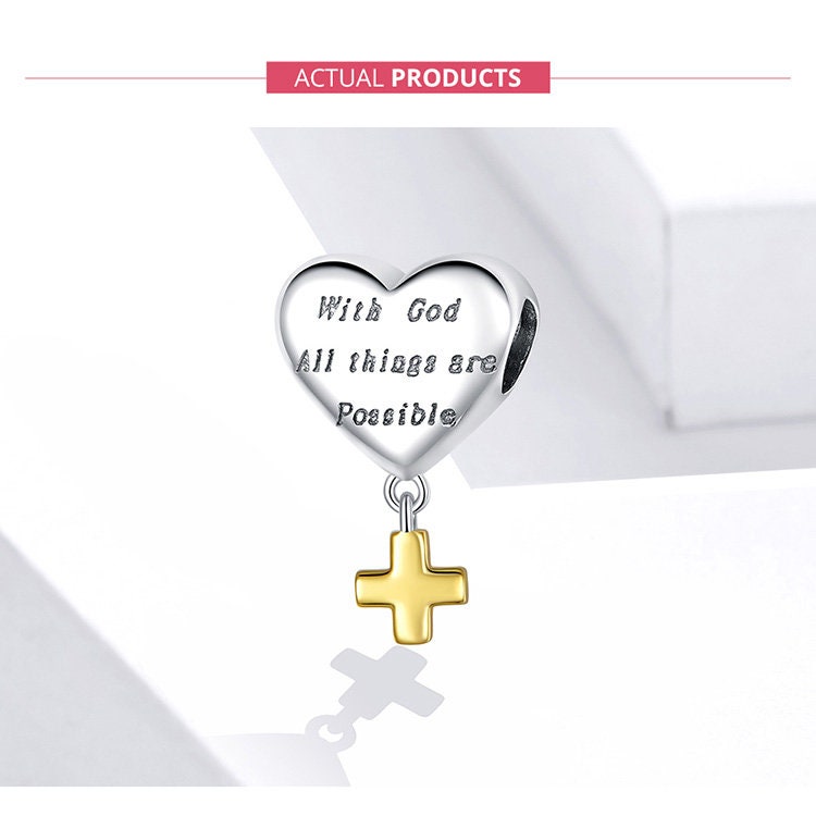 Cross Thanksgiving Charm