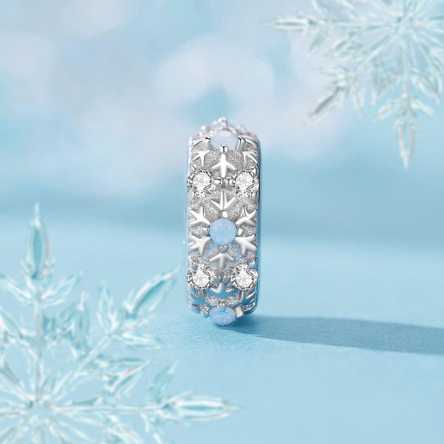 Snowflake Beads Charm