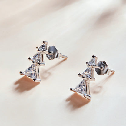 Elegant Christmas Tree Earrings