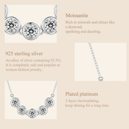 0.3ct Moissanite Necklace