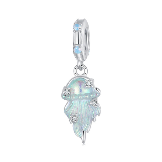 Fantasy Jellyfish Pendant Charm