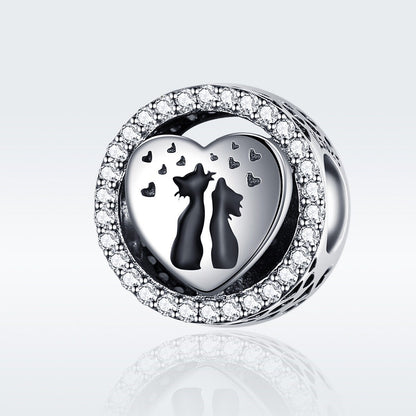 Cats in Love Charm