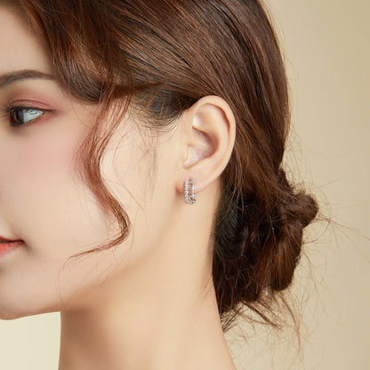 Minimalist Double-Layer Clip-On Earrings