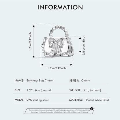 Bow-knot Bag Charm
