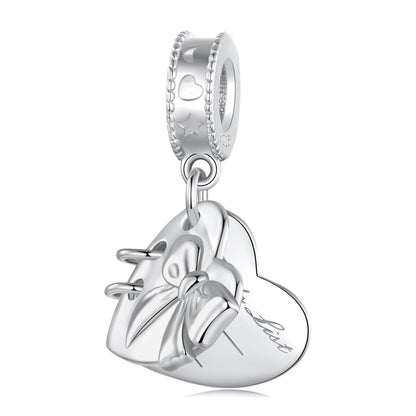 Love Notepad Pendant Charm