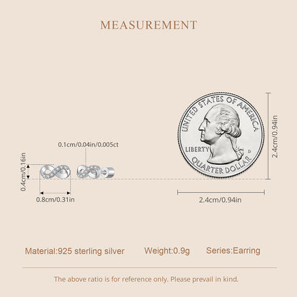 Eternal Style Moissanite Studs