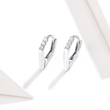 Irregular Geometric Ear Clips Earrings