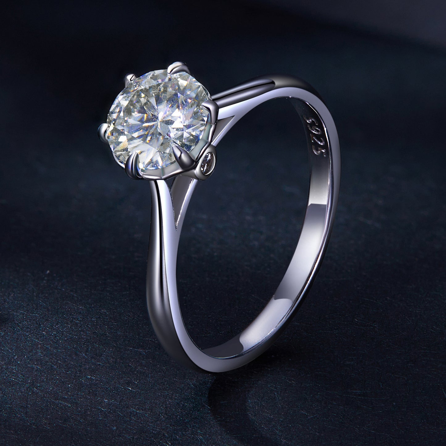 Moissanite Ring