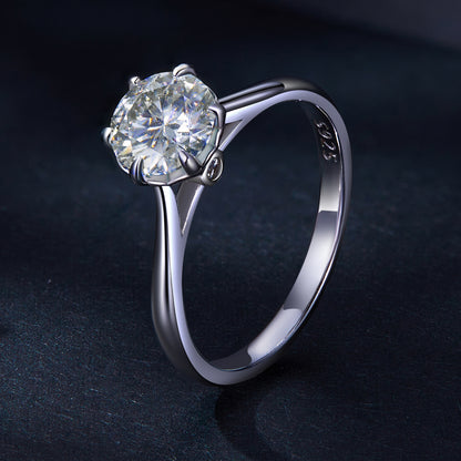 Moissanite Ring