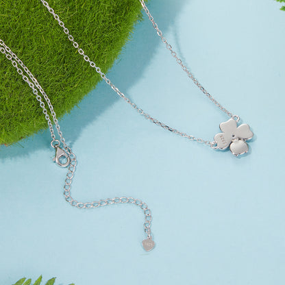 Clover and Ladybug Necklace