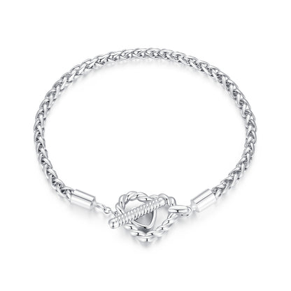 Heart-Shaped Basic Bracelet
