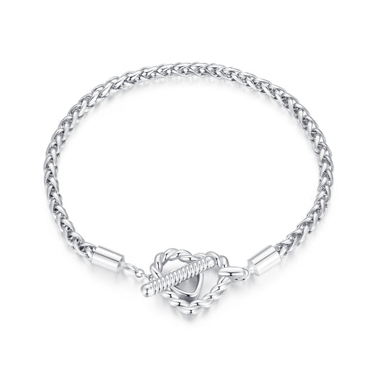 Heart-Shaped Basic Bracelet
