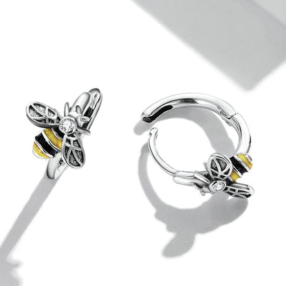 Mini Bee Stud Earrings