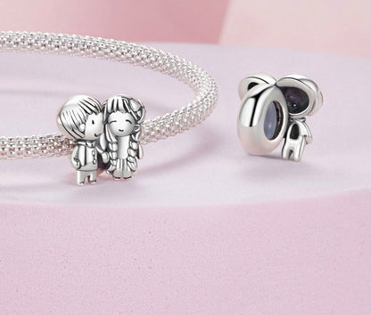 Little Boy &  Girl Charm