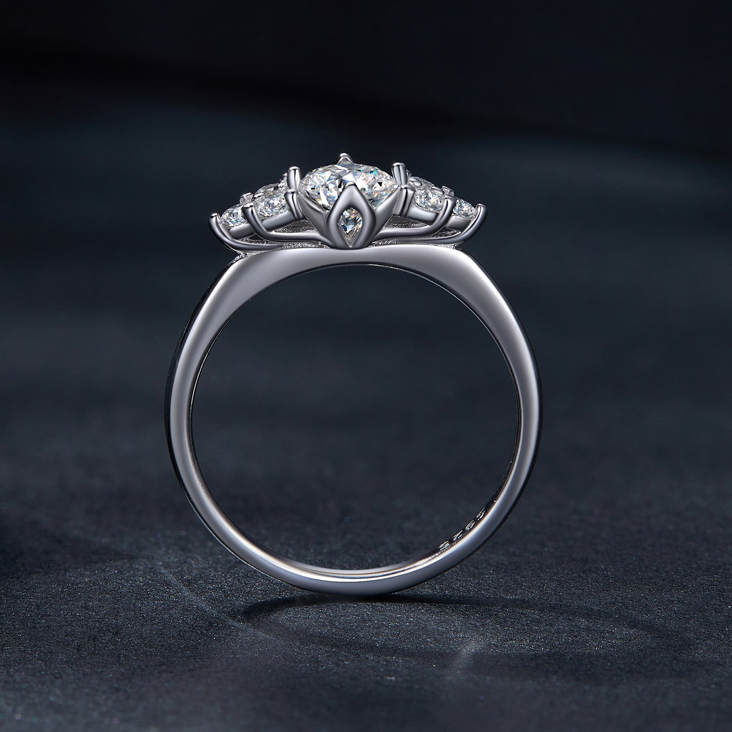 Moissanite Ring