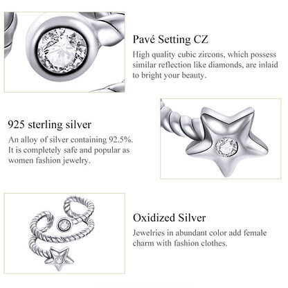 Star Clip Earrings