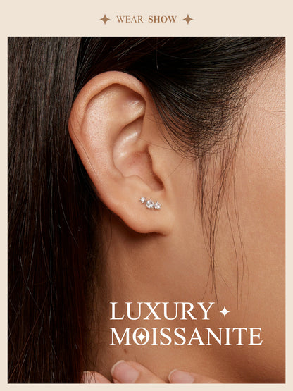 Constellation Moissanite Studs