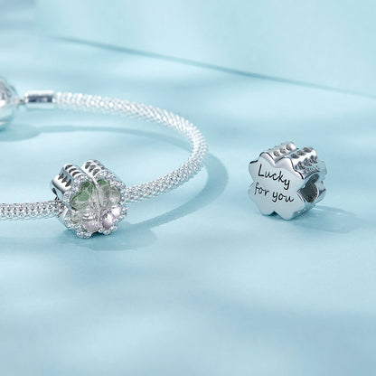 Four-leaf Clover Charm