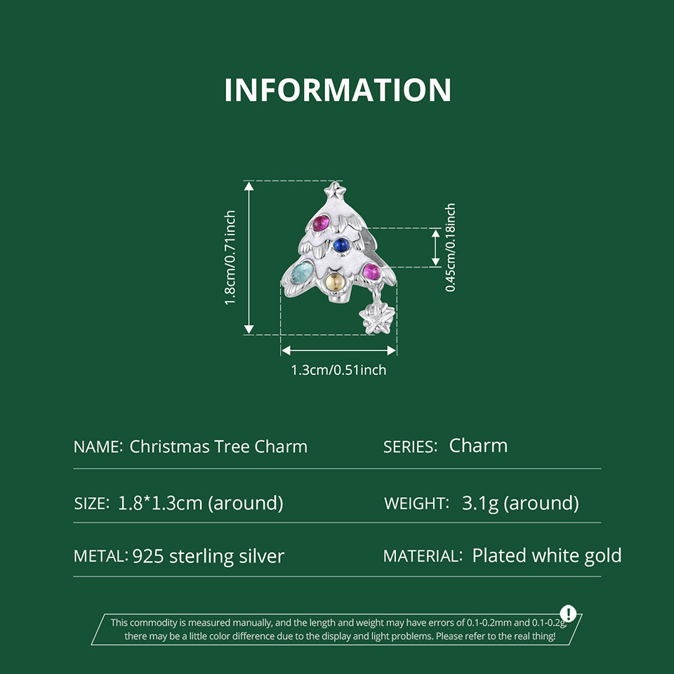 Christmas Tree Beads Charm