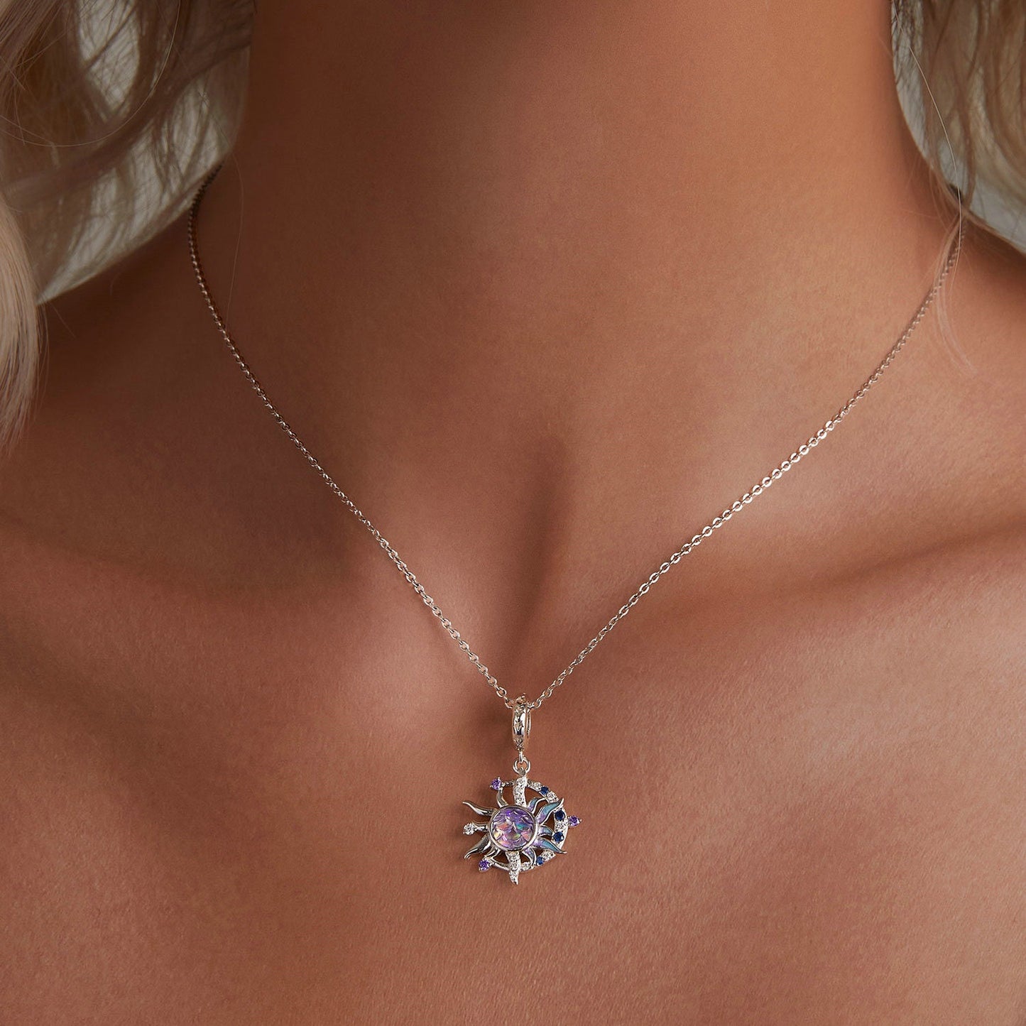 Magic Sun and Moon Pendant Charm