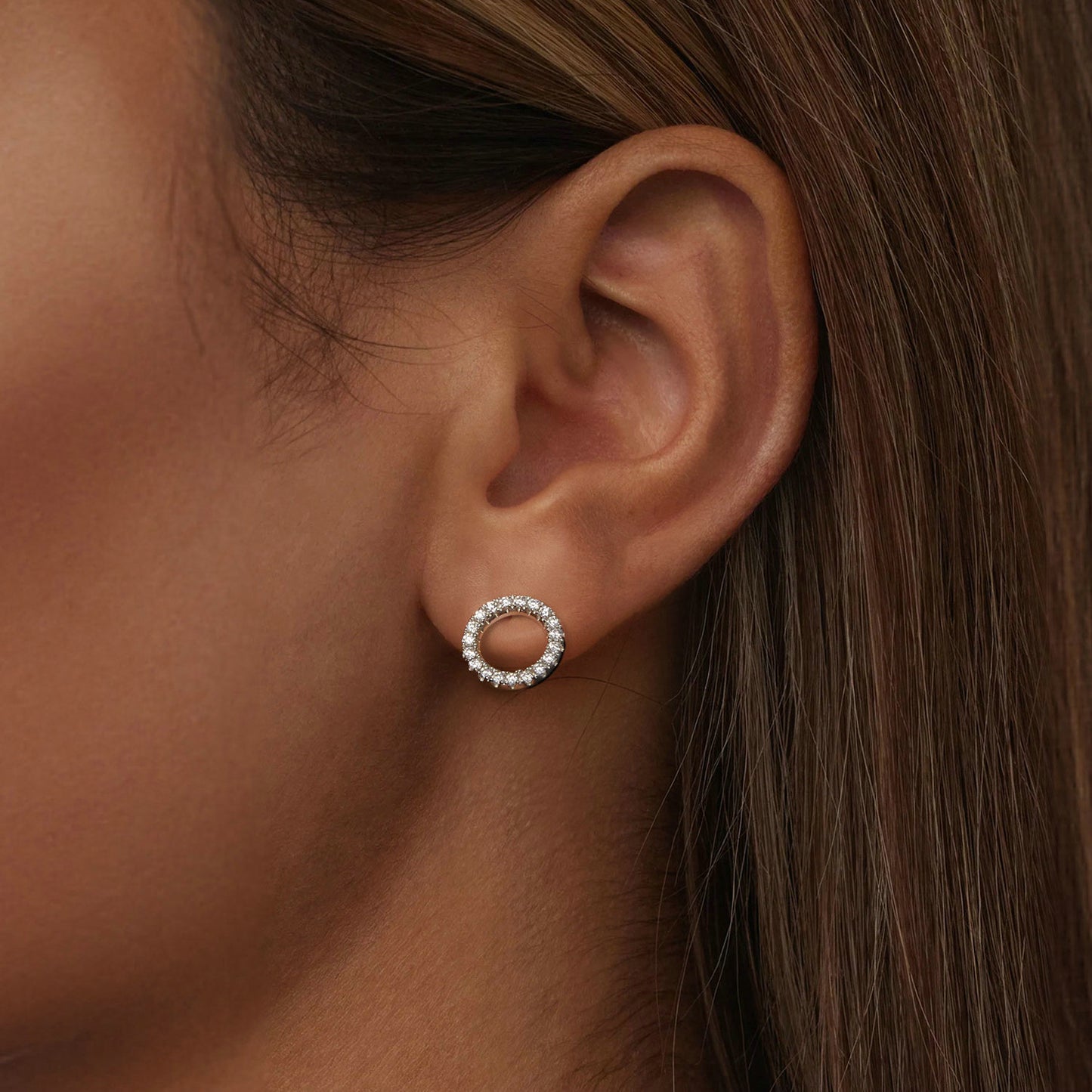 Starry Night 0.013ct Moissanite Studs