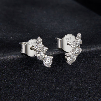 Bubble Moissanite Studs