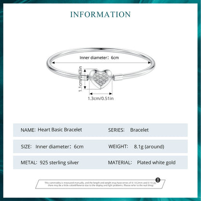 Essential Heart Bangle
