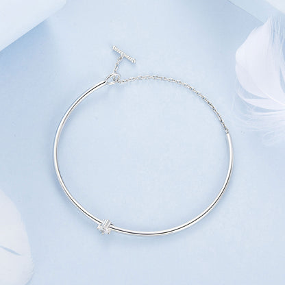 Slim Minimalist Bangle Bracelet
