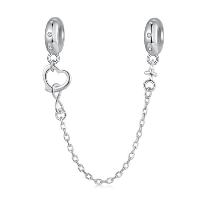 Infinite Love Silicone Safety Chain Charm