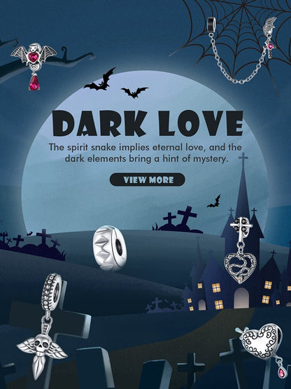 Dark Love Safety Chain Charm