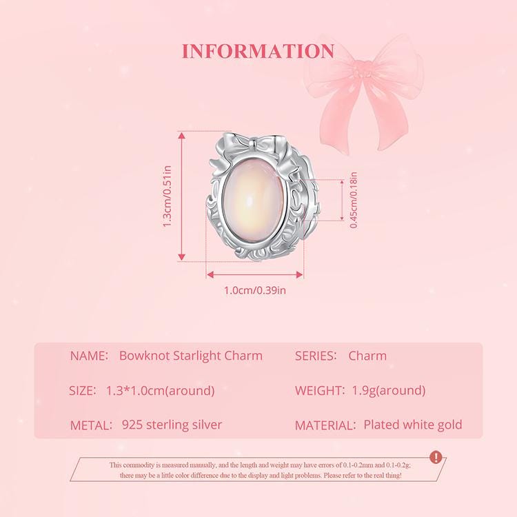 Bowknot Starlight Charm