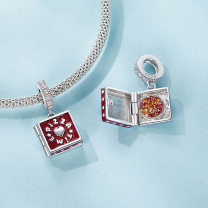 Funny Pizza Pendant Charm