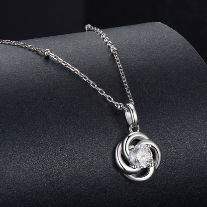 Clover Moissanite Necklace