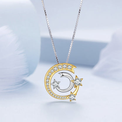 Shooting Star Pendant Necklace