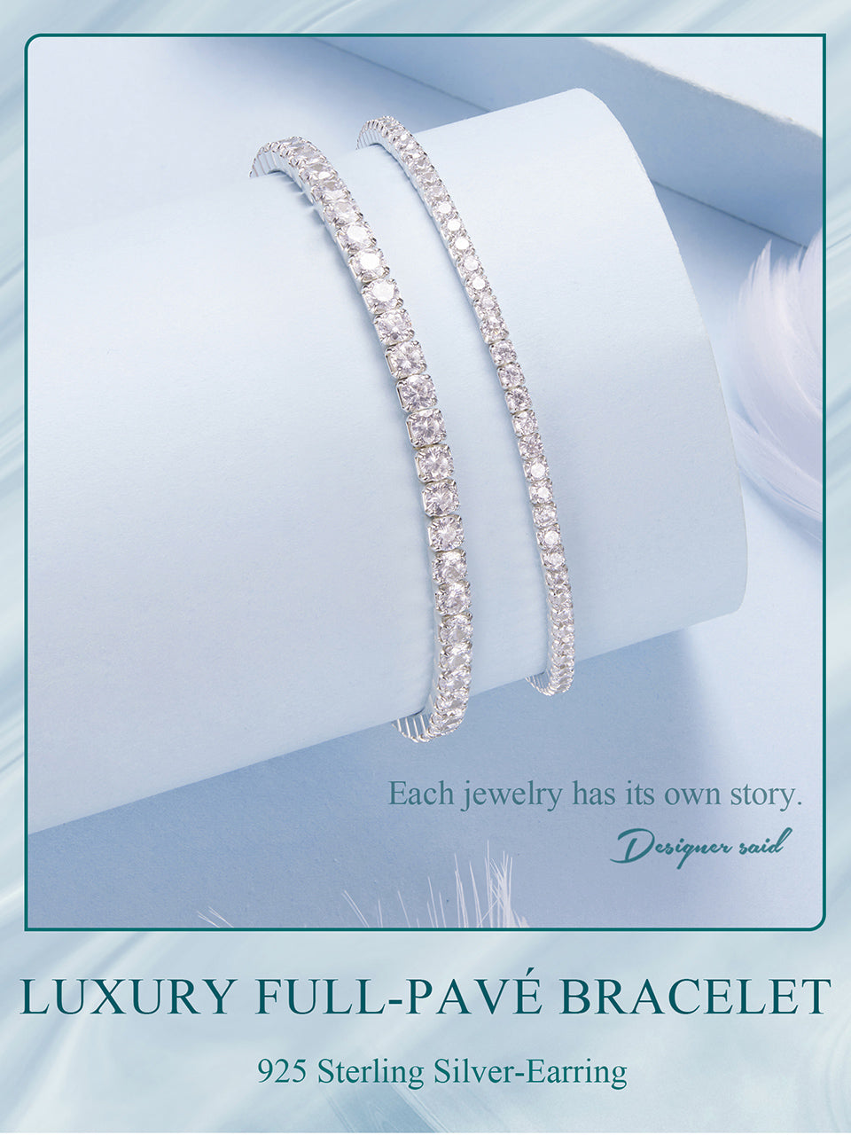 Full Pavé Luxe Bracelet