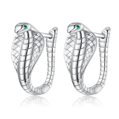 Cobra Clip-On Earrings