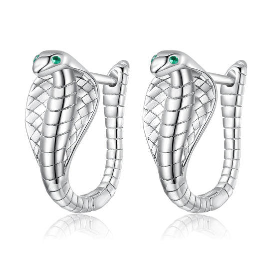 Cobra Clip-On Earrings